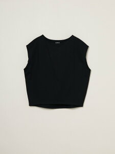 three dots French sleeve tee �X���[�h�b�c �g�b�v�X �m�[�X���[�u�E�^���N�g�b�v �z���C�g �l�C�r�[ �u���b�N�y���������z