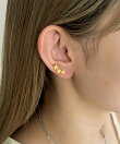 【 金属アレルギー対応 】 シャイニースターピアス サージカルステンレス 367L