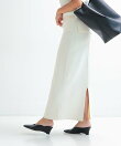 【9/11 9:59まで +10%ポイントバック中!】【ロングセラー/新色ブラウン追加】シンプル タイト ニットスカート .M ドットエム