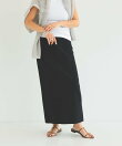 【9/11 9:59まで +10%ポイントバック中!】【ロングセラー/新色ブラウン追加】シンプル タイト ニットスカート .M ドットエム