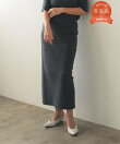 【9/11 9:59まで +10%ポイントバック中!】【ロングセラー/新色ブラウン追加】シンプル タイト ニットスカート .M ドットエム