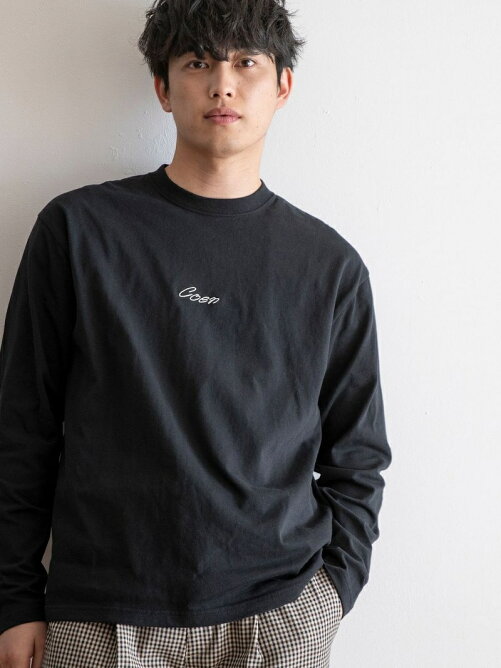 Coen コーエンロゴ刺繍ロングスリーブtシャツ Rakuten Fashion 楽天ファッション 旧楽天ブランドアベニュー Cd6423