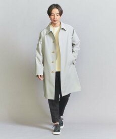 【SALE／70%OFF】BEAUTY&YOUTH UNITED ARROWS クリアリー ツイル バルカラー コート ユナイテッドアローズ アウトレット ジャケット・アウター ステンカラーコート ベージュ グレー ネイビー【送料無料】