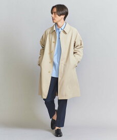 【SALE／70%OFF】BEAUTY&YOUTH UNITED ARROWS クリアリー ツイル バルカラー コート ユナイテッドアローズ アウトレット ジャケット・アウター ステンカラーコート ベージュ グレー ネイビー【送料無料】