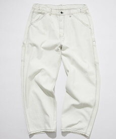 【SALE／10%OFF】NAUTICA Crushed Denim Pants フリークスストア パンツ ジーンズ・デニムパンツ ホワイト ネイビー【送料無料】