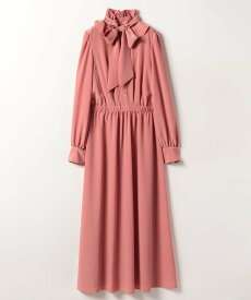 【SALE／50%OFF】LOULOU WILLOUGHBY 【LOULOU WILLOUGHBY】ヴィーナスデシンフリルボウタイワンピース アルアバイル ワンピース・ドレス その他のワンピース・ドレス ピンク グリーン ブラック【送料無料】