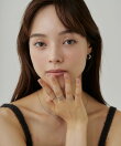 【 金属アレルギー対応 】シンプルリング 4個セット サージカルステンレス