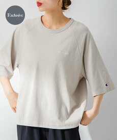 Sonny Label 『別注』Champion*Sonny Label 製品染めラグランTシャツ サニーレーベル トップス カットソー・Tシャツ ブルー ブラック【送料無料】