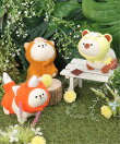 PLUFFY かぶりもの クマ&ハニー