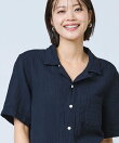クラウド・ガーゼ・シャツ、スライトリー・フィット(すっきりフィット) 半袖 米国フィット・レギュラー