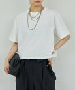 クロップドTee