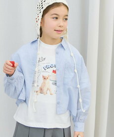 GLOBAL WORK イージーケアシアーシャツ長袖/キッズ/655721 グローバルワーク トップス シャツ・ブラウス ブルー イエロー ピンク ベージュ