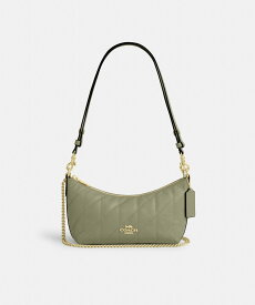 【SALE／60%OFF】COACH OUTLET 【公式】ケイトリン ショルダー バッグ・キルティング コーチ　アウトレット バッグ ショルダーバッグ グリーン【送料無料】