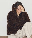 【予約で10%OFF】グレディブリリアン/Gready Brilliant/ミンクファーフードブルゾン