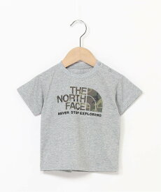 THE NORTH FACE THE NORTH FACE/NTB32359 ベビーショートスリーブカモロゴティー ストンプスタンプ トップス カットソー・Tシャツ グレー ブラック【送料無料】