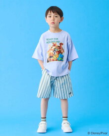 b・ROOM 【Disney&Pixar】TOY STORY/MOVIE グラフィックTシャツ ナルミヤオンライン トップス カットソー・Tシャツ パープル ホワイト ブルー