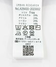 静電防止フリルハイネックリブニットプルオーバー