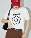 MARY QUANT MARY QUANT × PUBLUX 相良刺繍 ショートスリーブ サマーニットTシャツ 限定展開 25SS フリークスストア トップス ニット グレー ブラック ホワイト レッド【送料無料】
