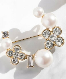 TOCCA WITH FLORA 2WAY BROOCH NECKLACE ブローチネックレス トッカ アクセサリー・腕時計 ブローチ・コサージュ・バッジ シルバー ゴールド【送料無料】