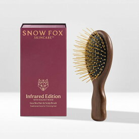 SNOW FOX SKINCARE プレミアム FOX カッサ 遠赤外線 ミニ ヘアブラシ スノー フォックス スキンケア ヘアケア ヘアブラシ・コーム【送料無料】