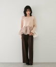 イレヘムチュールペプラムプルオーバー