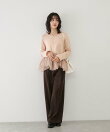 イレヘムチュールペプラムプルオーバー