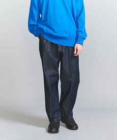 BEAUTY&YOUTH UNITED ARROWS ハイツイスト デニム 5P スタンダード -MADE IN JAPAN- ビューティー＆ユース　ユナイテッドアローズ パンツ ジーンズ・デニムパンツ ネイビー ホワイト【送料無料】