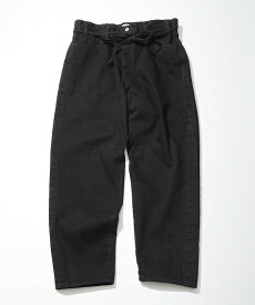 CAHLUMN Selvedge Denim Pant "Baggy" フリークスストア パンツ ジーンズ・デニムパンツ ブラック ホワイト【送料無料】