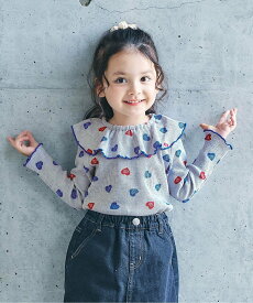 apres les cours WEB限定 【リンク】ワッフルアソートビックカラーTシャツ 長袖 ロンT 26AW エフオーオンラインストア トップス カットソー・Tシャツ グレー ピンク ブラウン ホワイト