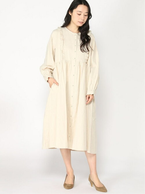 Samansa Mos2 綿麻フリルワンピース Rakuten Fashion 楽天ファッション 旧楽天ブランドアベニュー Ch1428