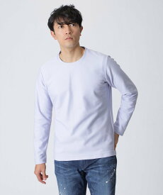 【SALE／34%OFF】EPOCA UOMO ミニリンクスJQクルーネック エポカ トップス カットソー・Tシャツ ホワイト ピンク ネイビー パープル【送料無料】