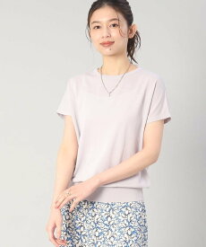 【SALE／37%OFF】UNTITLED 【スタッフイチオシ!/清涼感】コットン100% フレンチスリーブニット アンタイトル トップス ニット グレー ブラック ブラウン ベージュ ピンク ブルー ホワイト【送料無料】