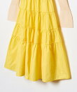 【LOULOU WILLOUGHBY】タフタティアードニットワンピース