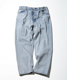 CAHLUMN Selvedge Denim Pant "Baggy" フリークスストア パンツ ジーンズ・デニムパンツ グレー ブルー【送料無料】