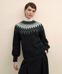 �ySALE�^30%OFF�zBROOKS BROTHERS �A���p�J/�E�[�� �t�F�A�A�C�� �N���[�l�b�N�Z�[�^�[ �u���b�N�X �u���U�[�Y �g�b�v�X �j�b�g �u���b�N�y���������z