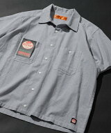RED KAP 新色追加 別注 オックスフォード クロップド丈 ショートスリーブシャツ フリークスストア トップ…