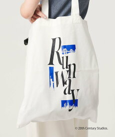 BEAUTY&YOUTH UNITED ARROWS 【別注】＜プラダを着た悪魔2＞ロゴ トートバッグ ビューティー＆ユース　ユナイテッドアローズ バッグ トートバッグ ホワイト ブラック