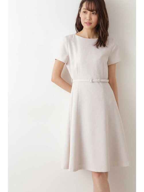 Natural Beauty Basic 洗える シャークリン フィット フレアワンピース Rakuten Fashion 楽天ファッション 旧楽天ブランドアベニュー Ah1429