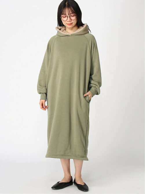 Jeans Mate Outdoor Products W 身頃ボア フード付 スウェットワンピース Rakuten Fashion 楽天ファッション 旧楽天ブランドアベニュー Ej7429