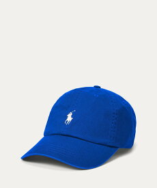 POLO RALPH LAUREN コットン チノ ボール キャップ ラルフローレン 帽子 キャップ ブルー【送料無料】