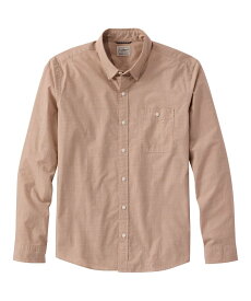 L.L.Bean コンフォート・ストレッチ・パフォーマンス・シャンブレー・シャツ、スライトリー・フィット　長袖 米国フィット・レギュラー エルエルビーン トップス シャツ・ブラウス ブルー ブラウン【送料無料】