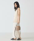 Lattice/バケツショルダーバッグ