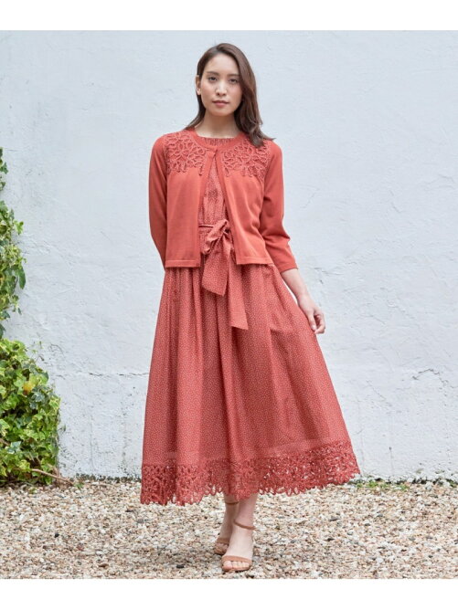 Anayi ドットバテンレースワンピース Rakuten Fashion 楽天ファッション 旧楽天ブランドアベニュー Au9430