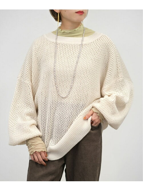 Andj 2wayメッシュ編みヘンリーネックニット Rakuten Fashion 楽天ファッション 旧楽天ブランドアベニュー Br4430