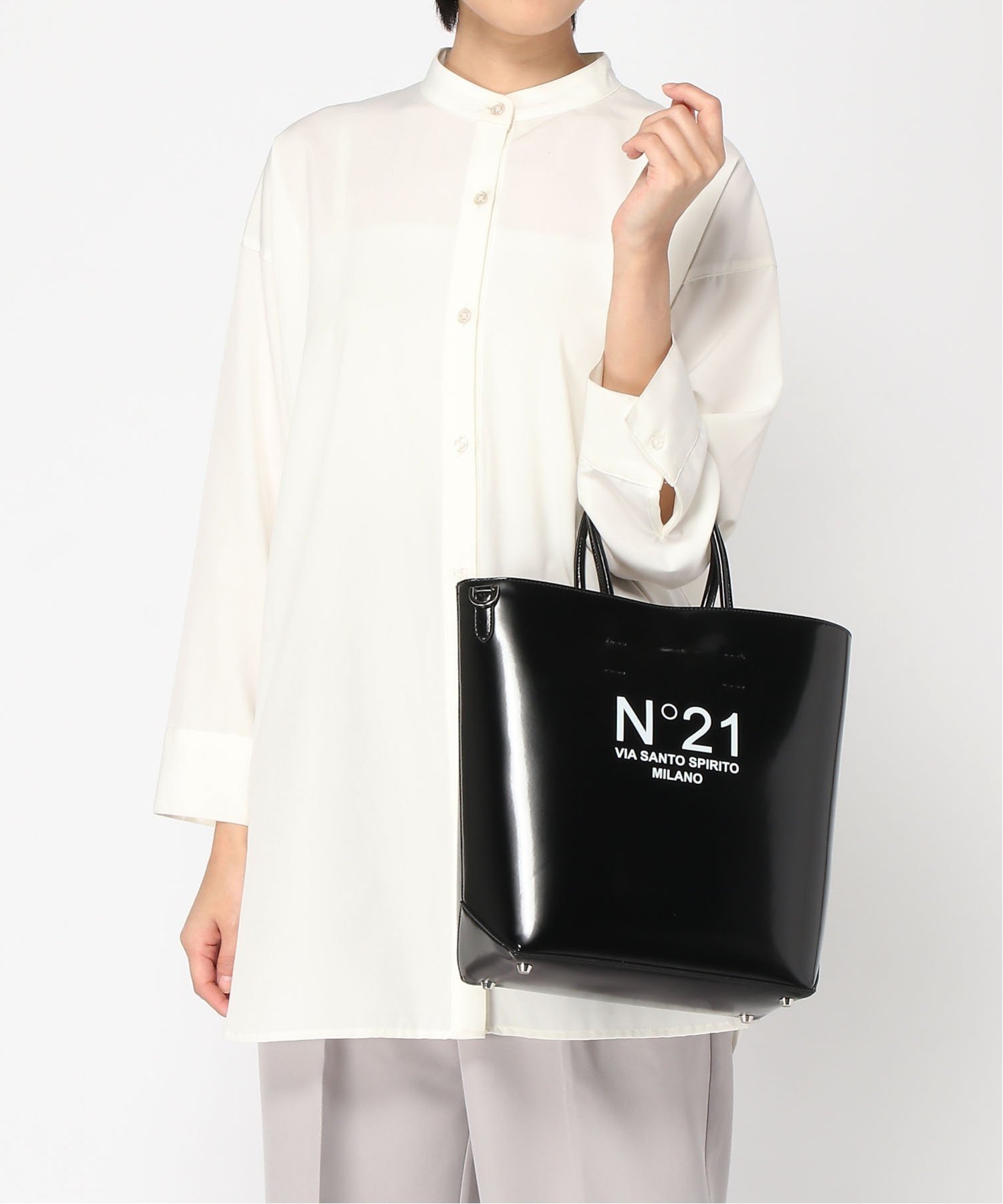 N21｜N°21/(W)LOGO-PRINT BAG | Rakuten Fashion(楽天ファッション／旧
