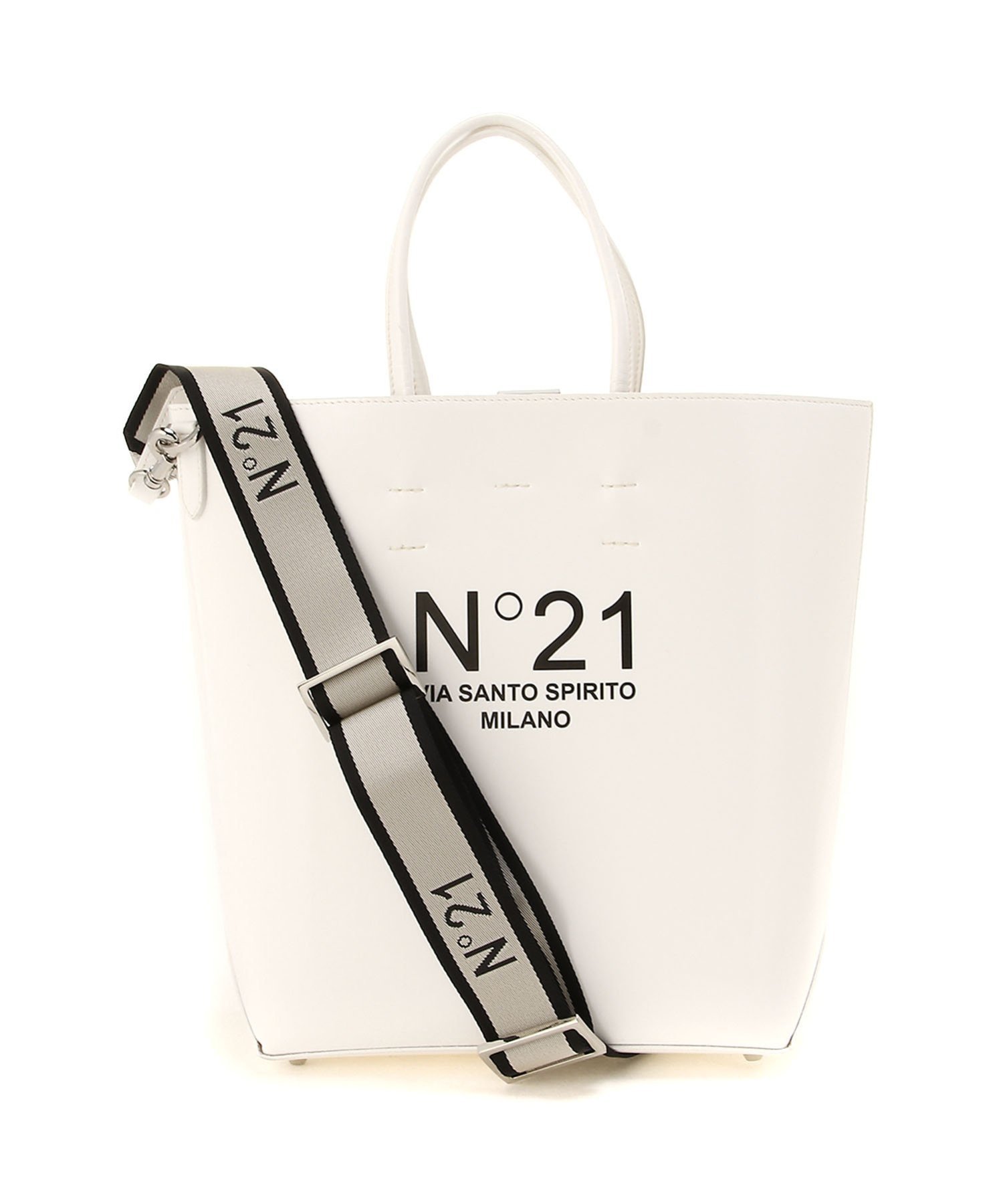 N21｜N°21/(W)LOGO-PRINT BAG | Rakuten Fashion(楽天ファッション／旧