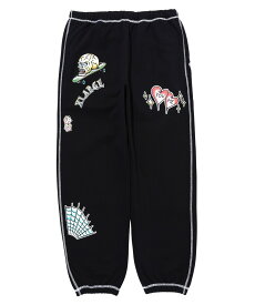 XLARGE GOOD TIME SWEATPANTS パンツ XLARGE エクストララージ パンツ ジャージ・スウェットパンツ ブラック グレー【送料無料】