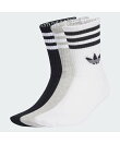 【公式】アディダス adidas 返品可 スリーストライプス クルーソックス 3足組