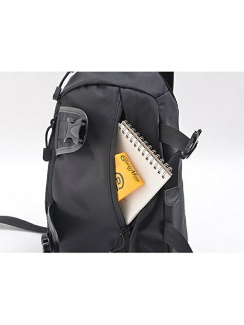 Device Device U Device ダブルバックル ナイロンボディバッグ