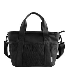 LIZDAYS LIZDAYS ママラクメッシュポケット2WAYバッグ ローラ バッグ トートバッグ ブラック グレー ネイビー